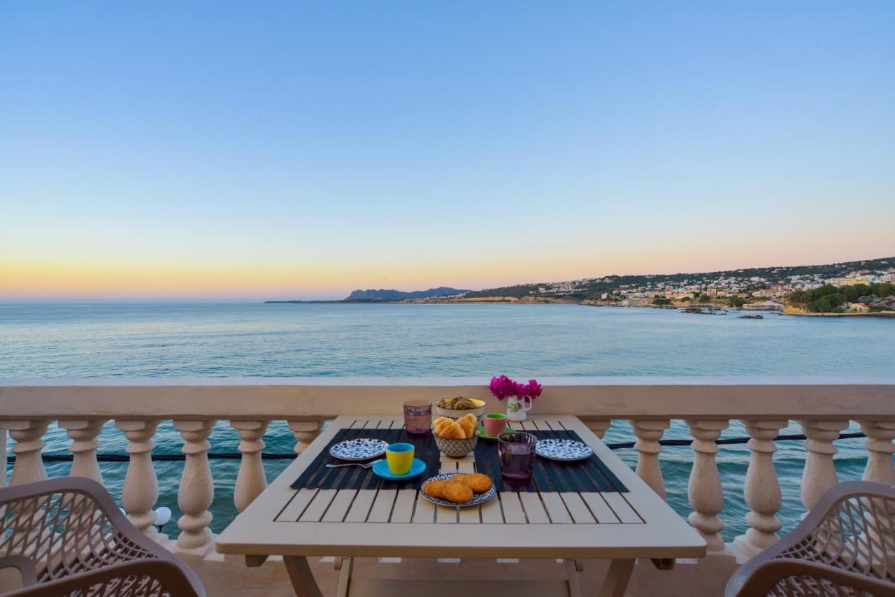 Thalassa Mou Seafront Suite Hriszí Aktí Haniá Kültér fotó