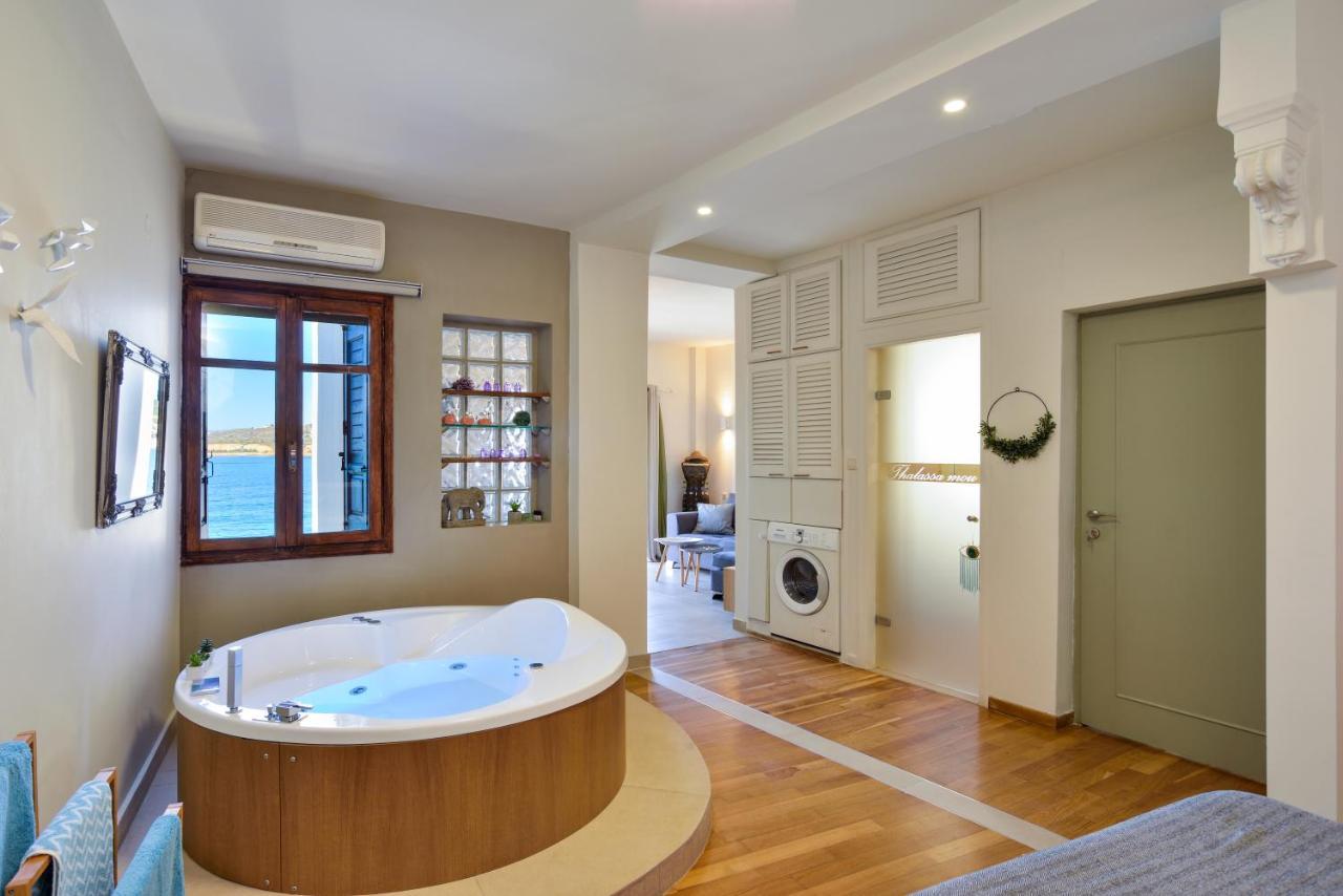 Thalassa Mou Seafront Suite Hriszí Aktí Haniá Kültér fotó