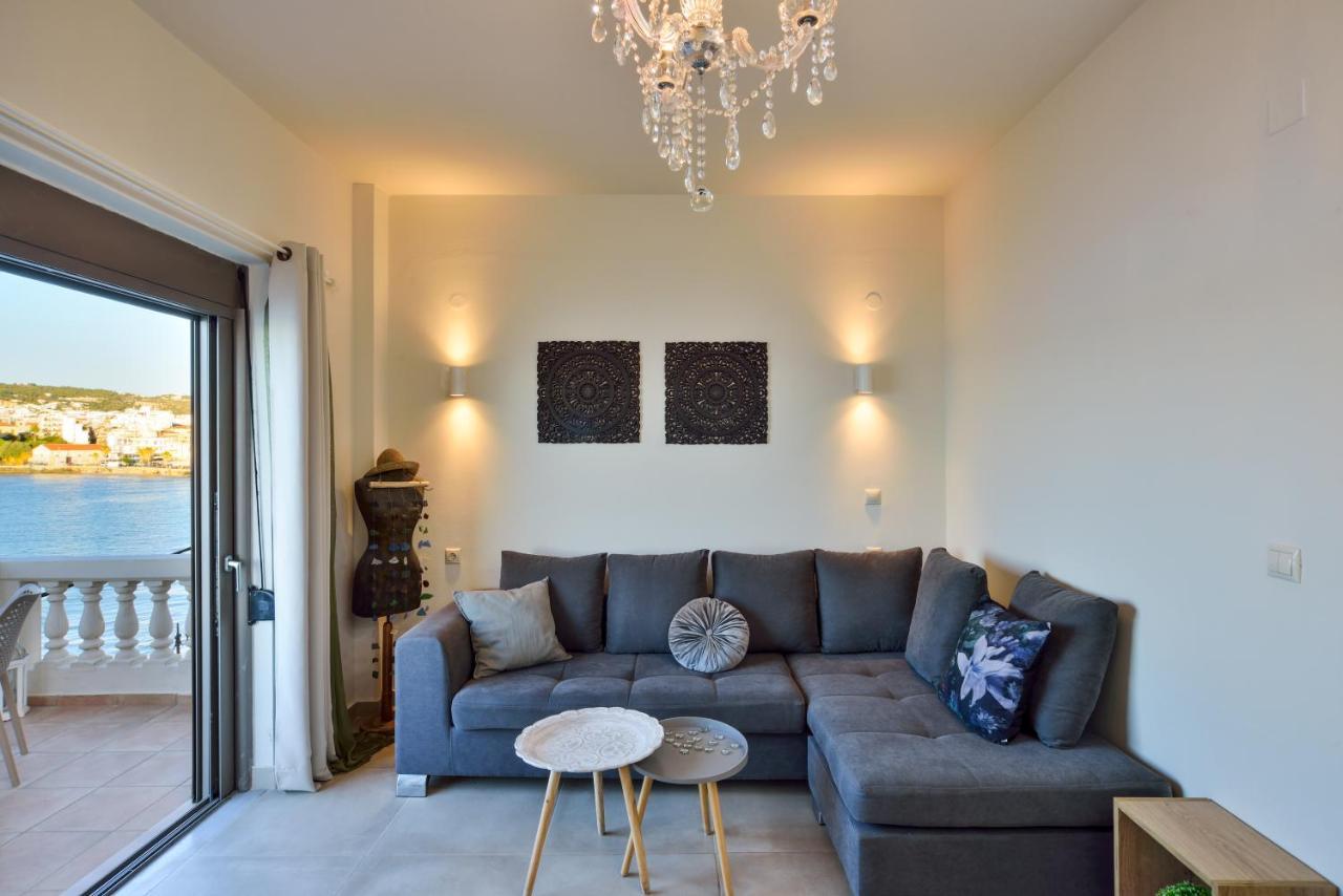 Thalassa Mou Seafront Suite Hriszí Aktí Haniá Kültér fotó