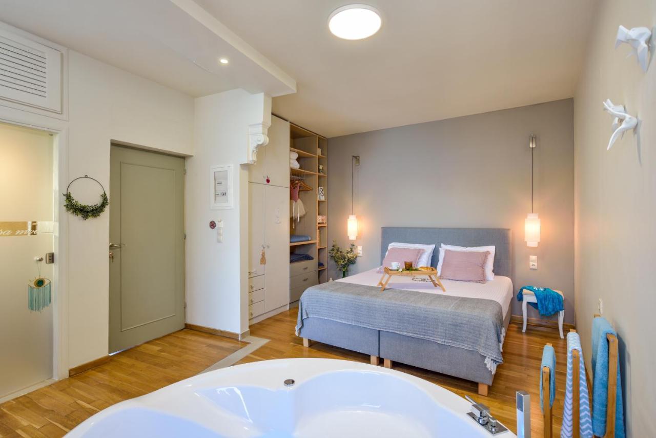 Thalassa Mou Seafront Suite Hriszí Aktí Haniá Kültér fotó