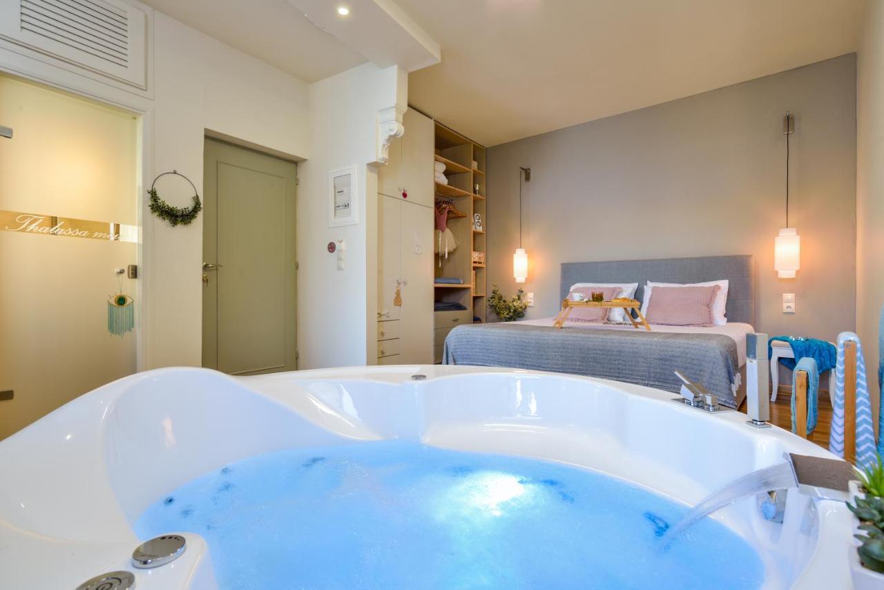 Thalassa Mou Seafront Suite Hriszí Aktí Haniá Kültér fotó